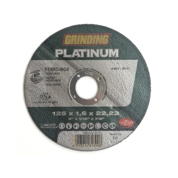 GRINDING PLATINUM DISCO SOTTILE DISCHI SOTTILI DA TAGLIO PER FERRO ACCIAIO INOX - immagine 4