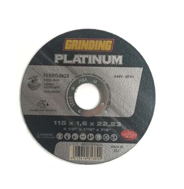 GRINDING PLATINUM DISCO SOTTILE DISCHI SOTTILI DA TAGLIO PER FERRO ACCIAIO INOX - immagine 5