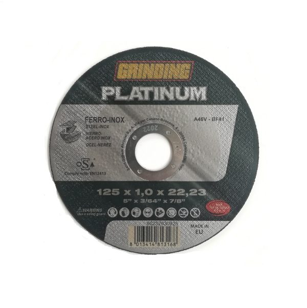 GRINDING PLATINUM DISCO SOTTILE DISCHI SOTTILI DA TAGLIO PER FERRO ACCIAIO INOX - immagine 6