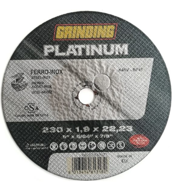 GRINDING PLATINUM DISCO SOTTILE DISCHI SOTTILI DA TAGLIO PER FERRO ACCIAIO INOX - immagine 7