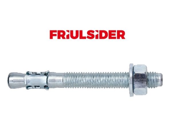 FRIULSIDER FM-753 TASSELLI TASSELLO ANCORANTE PESANTE PASSANTE ASSEMBLATO ZINCAT - immagine 5