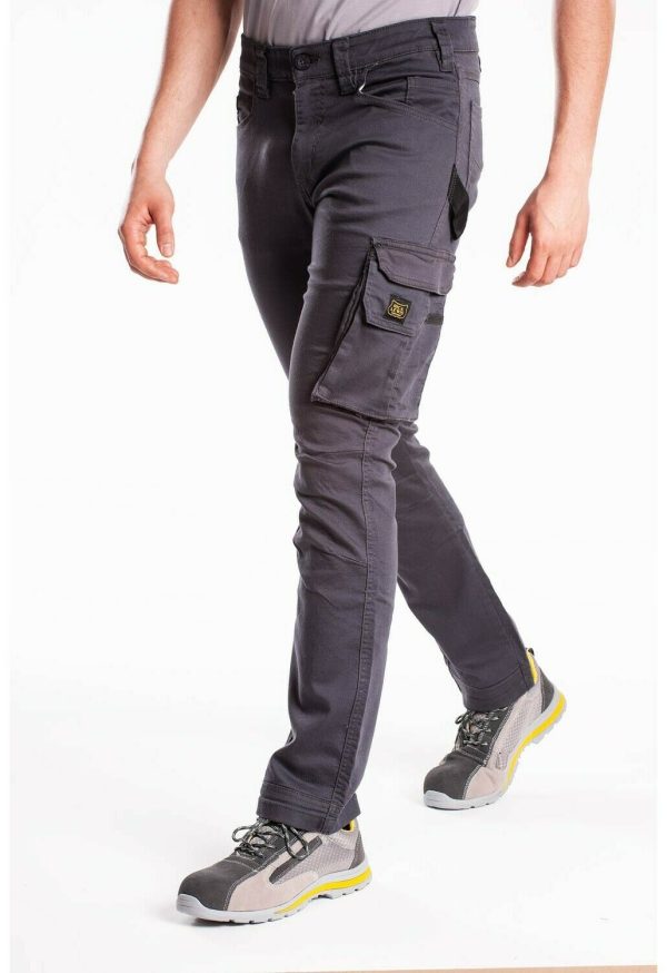 RICA LEWIS JOB C PANTALONE PANTALONI DA LAVORO JEANS ELASTICIZZATI RESISTENTI - immagine 6