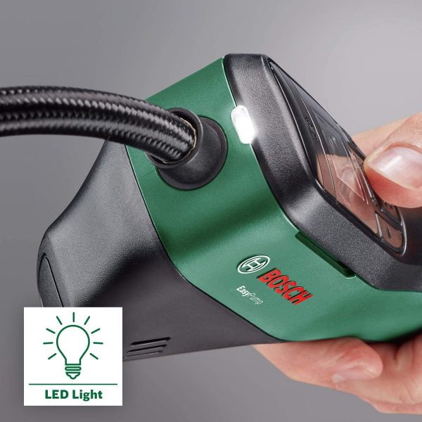 BOSCH EASY PUMP HOME AND GARDEN COMPRESSORE A BATTERIA 3,0 Ah 3,6 VOLT - immagine 6