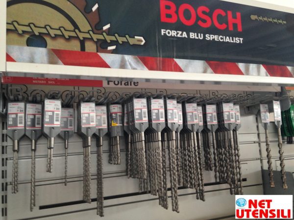 BOSCH PUNTE PUNTA SDS PLUS 7X CON 5 TAGLIENTI PER CEMENTO ARMATO MURO DIAMETRO - immagine 6