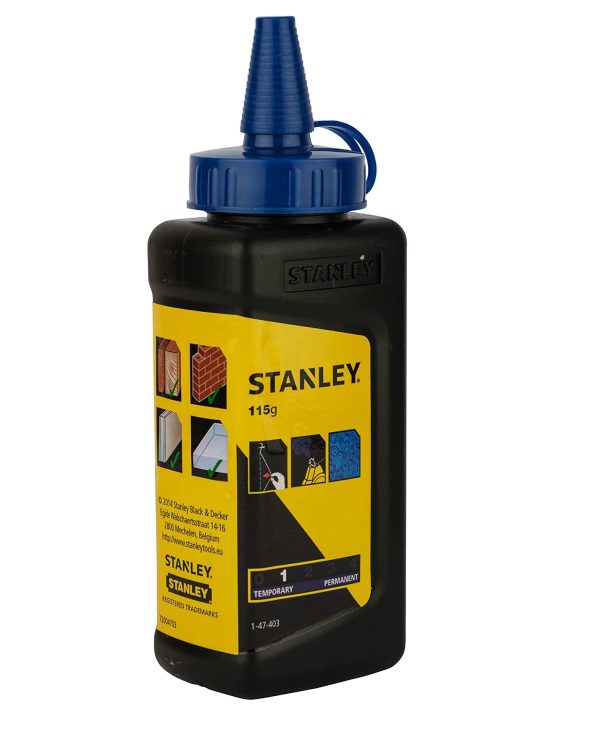 STANLEY 0-47-465 SET TRACCIATORE POWERWINDER 30MT +POLVERE BLU 115GR+LIVELLA - immagine 3