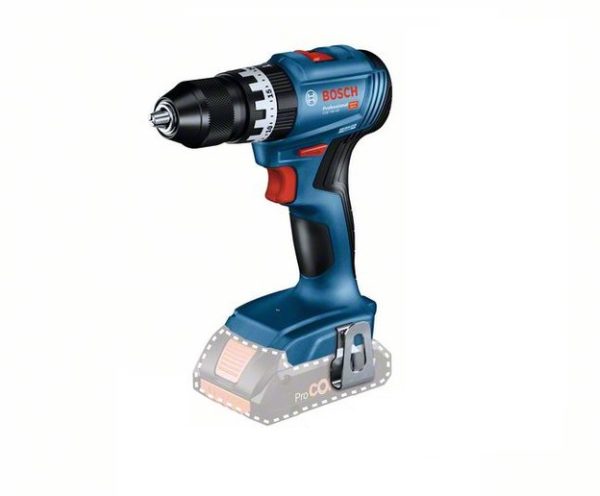 BOSCH GSB 18V-45 TRAPANO A BATTERIA AVVITATORE PERCUSSIONE 2 BATTERIE 2Ah VALIGE - immagine 3