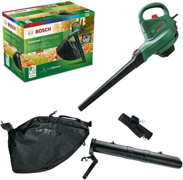 BOSCH SOFFIATORE FOGLIE UNIVERSALGARDEN TIDY 2300 ASPIRATORE TRITURATORE GIARDINO