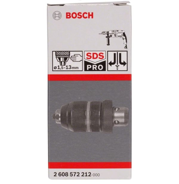 BOSCH MANDRINO AUTOSERRANTE SGANCIO RAPIDO PER MARTELLI PERFORATORI 2608572212 - immagine 4