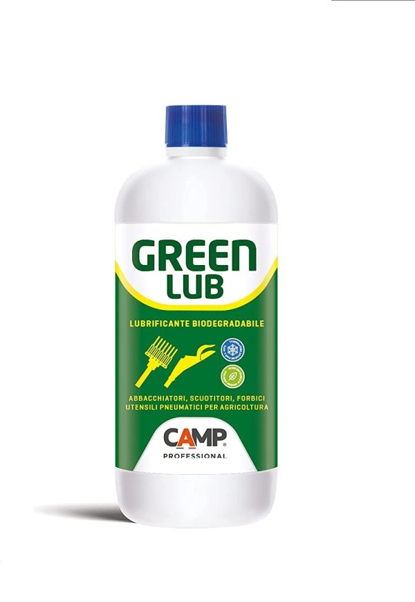 CAMP OLIO LUBRIFICANTE PER UTENSILI PNEUMATICI AGROINDUSTRIALI 1L GREEN LUB 1120