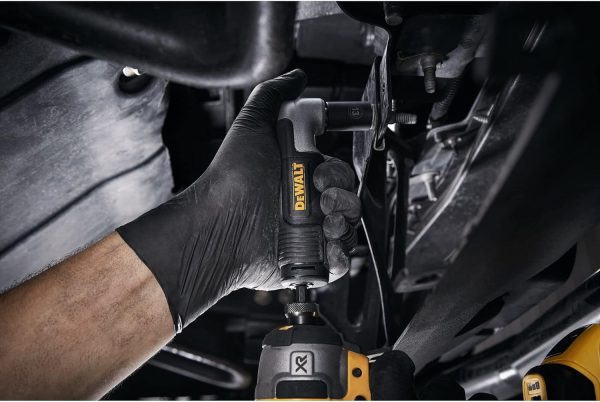 DEWALT TESTA AD ANGOLO CON IMPUGNATURA ATTACCO QUADRO 1/4 DT20504-QZ - immagine 8