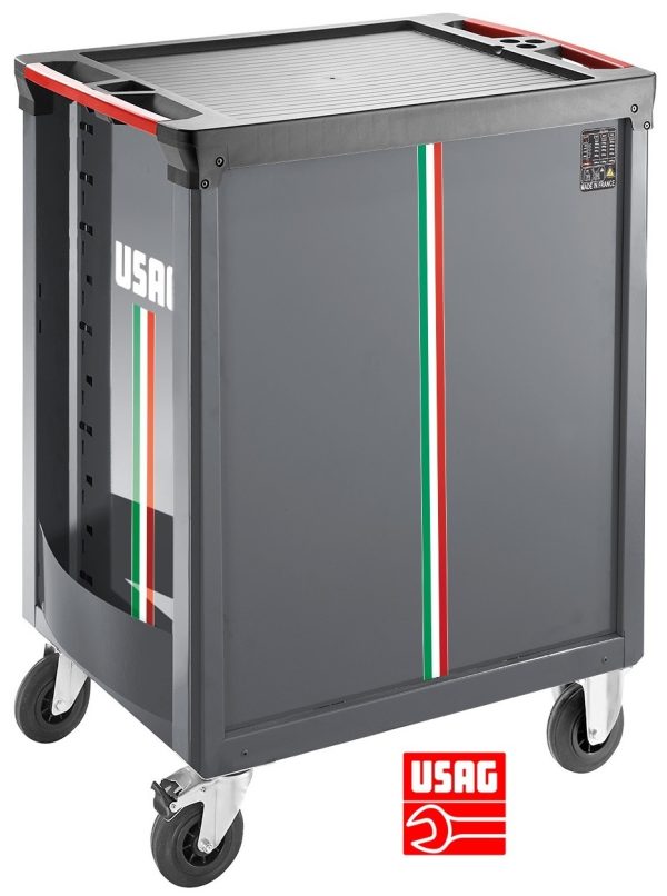 USAG CARRELLO PORTA ATTREZZI UTENSILI 516 START 6 CASSETTI GRIGIO EDIZIONE LIMITATA (VUOTO) - immagine 3