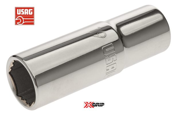 USAG 235 1/2 XL CHIAVI A BUSSOLA LUNGHE CON BOCCA ESAGONALE SPECIALE X-GRIP