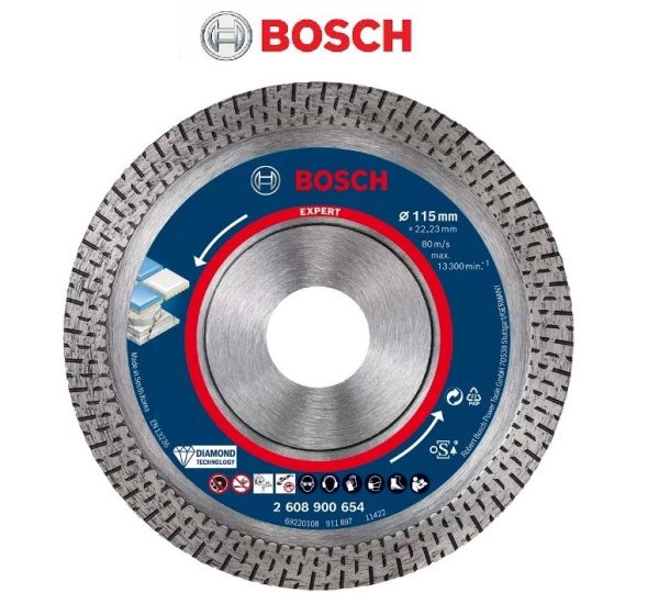 BOSCH DISCO DIAMANTATO PER CERAMICA PIASTRELLA EXPERT HARD CERAMIC 115