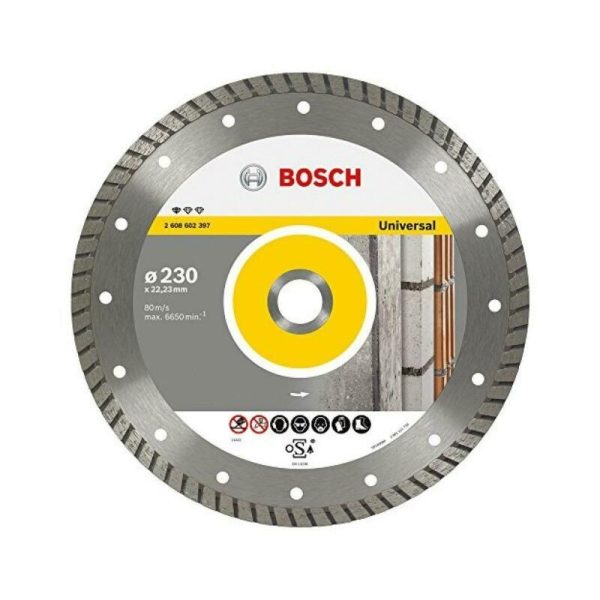 BOSCH 2608602397 DISCO DIAMANTATO UNIVERSALE TURBO STANDARD DIAMETRO 230MM - immagine 5