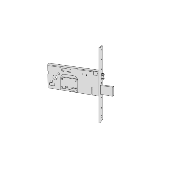 CISA 57360 SERRATURA PORTA DA INFILARE SERRATURE PORTE A DOPPIA MAPPA FASCE E 90 - immagine 4