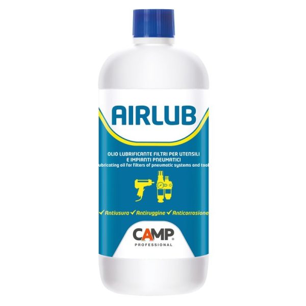 CAMP OLIO LUBRIFICANTE FILTRI PER UTENSILI E IMPIANTI PNEUMATICI 1 L 1054 AIRLUB - immagine 3