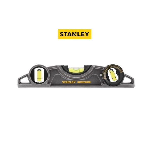 STANLEY LIVELLA MAGNETICA TORPEDO FATMAX LUNGHEZZA 25 CM 3 BOLLE IN ALLUMINIO - immagine 6