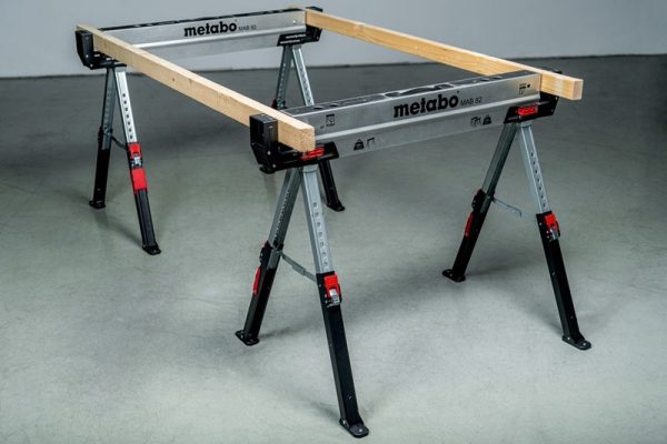 METABO SET DI 2 CAVALLETTI DA LAVORO MAB 82 CAVALLETTO PORTATA 590 KG - immagine 7