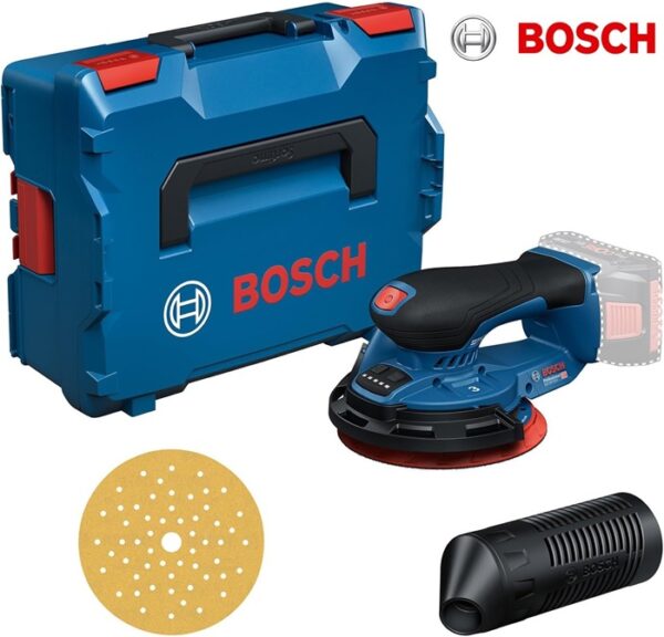 Bosch levigatrice a batteria GEX 18V-150-3 Professional in valigetta